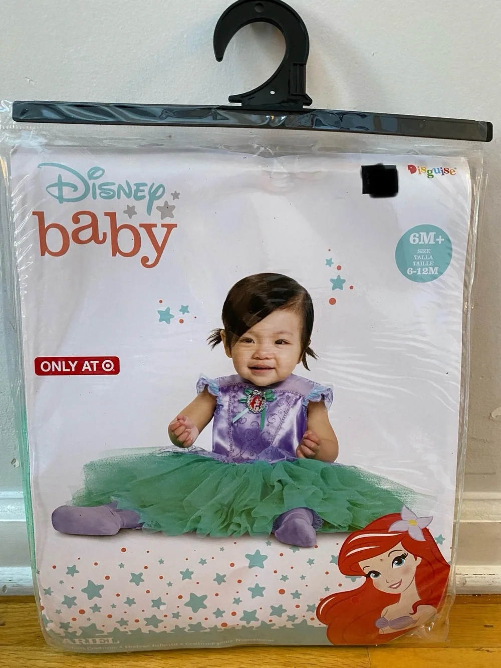 Disney Ariel The Little Mermaid Princess Costume Dress for Kids size 6-12 months